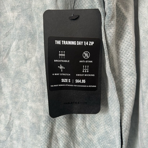 NWT Fabletics Training Day 1/4 Zip - Picture 2 of 7